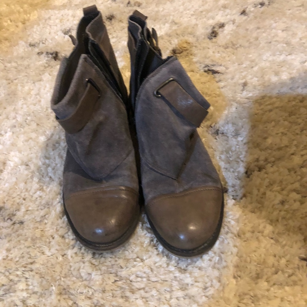 boutique 9 leather booties